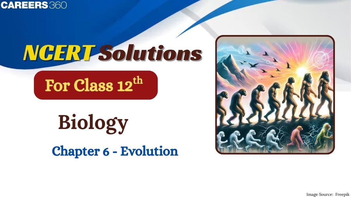 NCERT Solutions for Class 12 Biology Chapter 6 Evolution